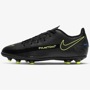 Nike Phantom GT Club FG‎ MG Black Yellow Youth 6 Women 7.5 UK 5.5 EU 38.5